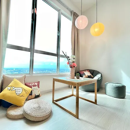 Amber 2B2B Cozy Apt Wi-Fi Tv Box Near Encore Melaka Exterior photo